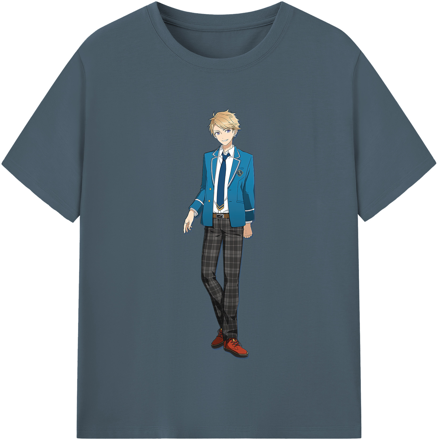 （画像用） あんさんぶるスターズ! Ensemble Stars 綿100％半袖Tシャツ（フロントプリント）